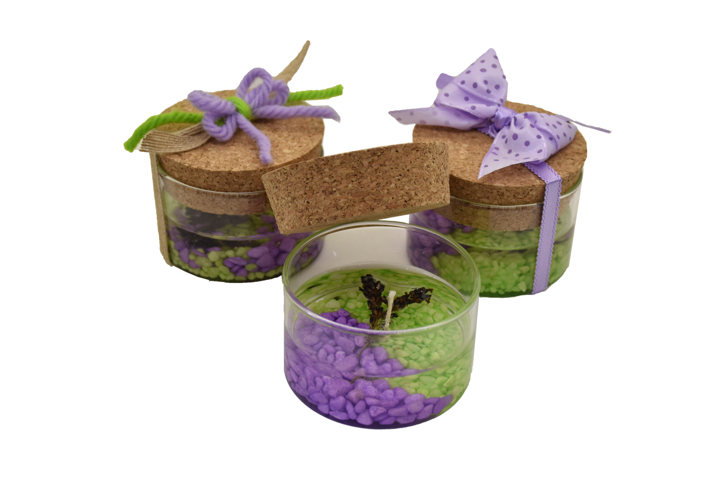 Candela in Vetro - Gel