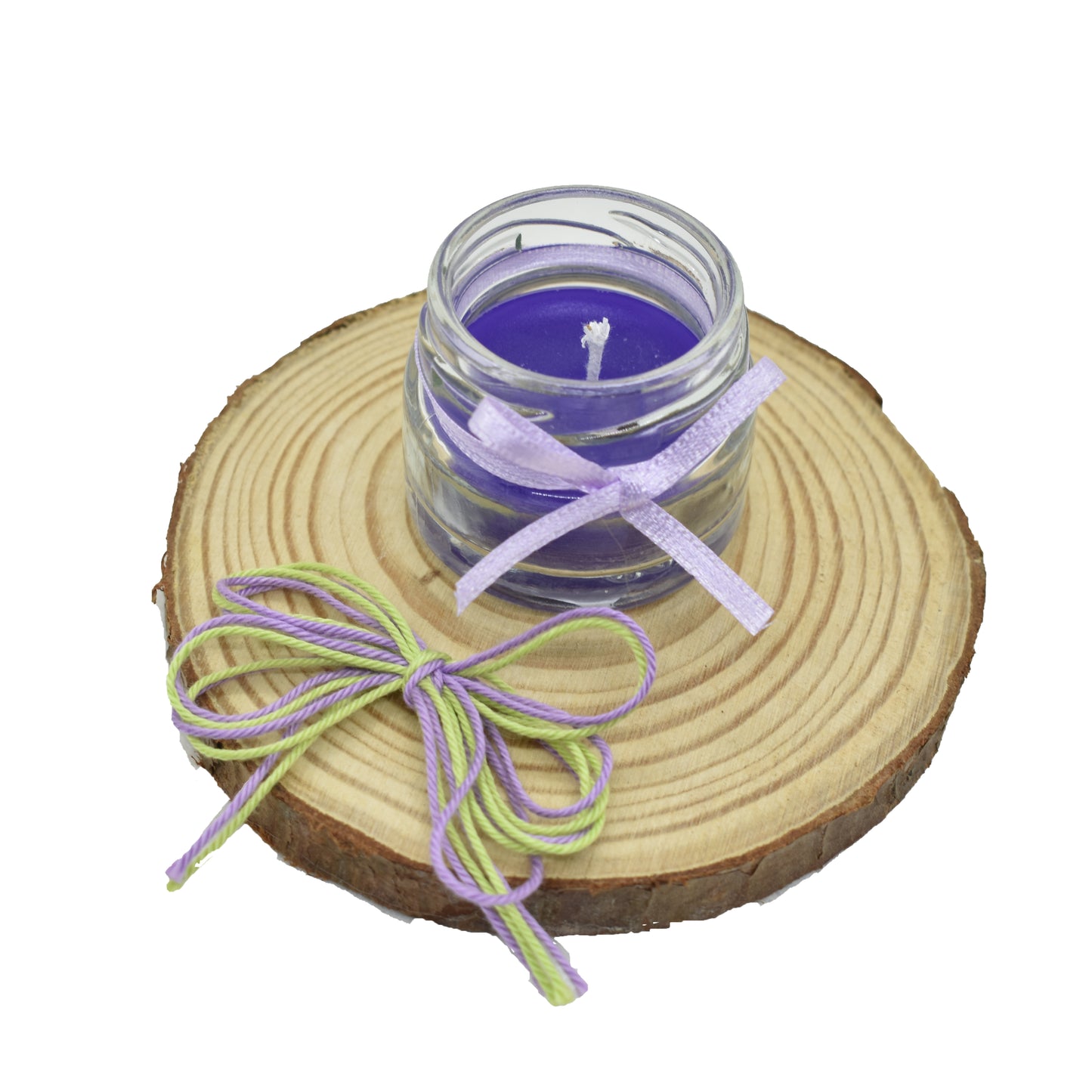 Candela in Vetro - Vasetto Piccolo