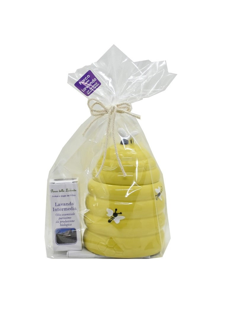 Confezione Olio + Brucia Essenze Api