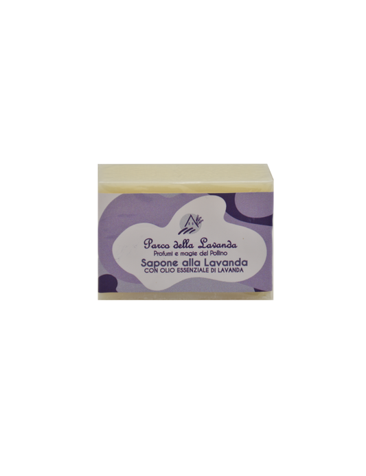 Sapone Solido con Olio Essenziale di Lavanda