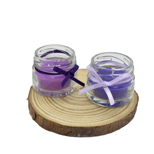 Candela in Vetro - Vasetto Piccolo