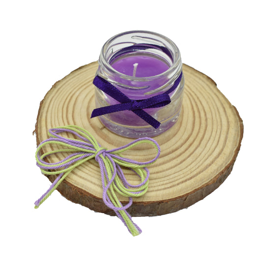 Candela in Vetro - Vasetto Piccolo