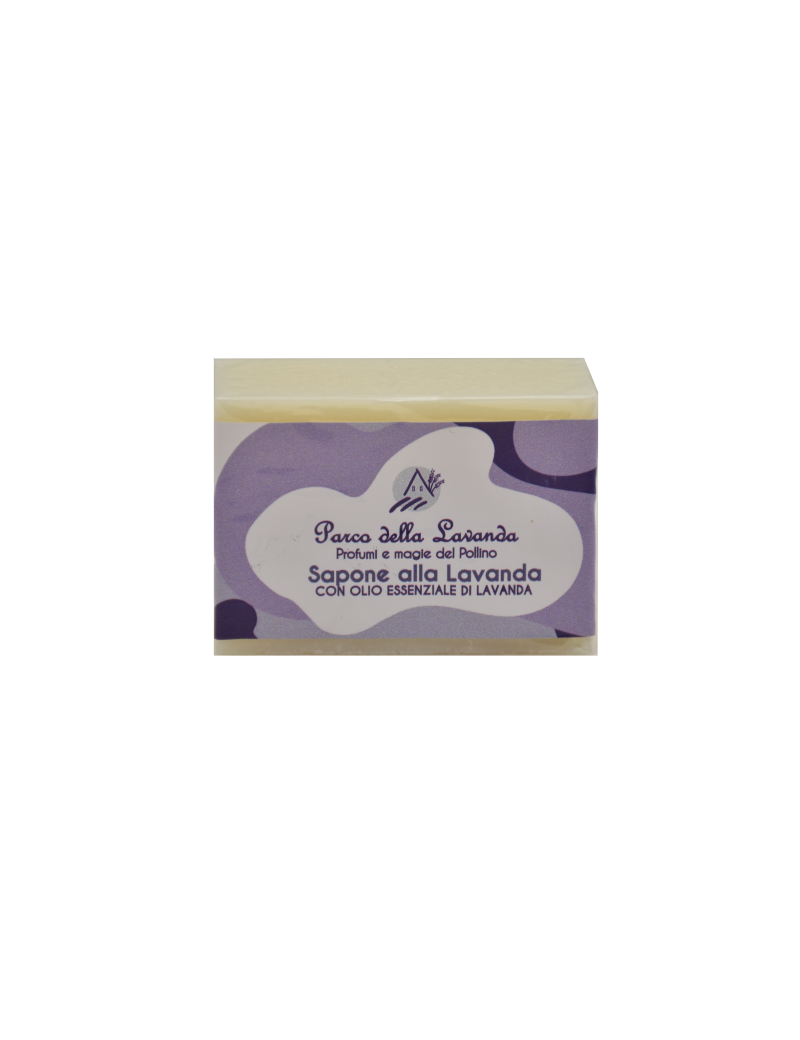 Sapone Solido con Olio Essenziale di Lavanda